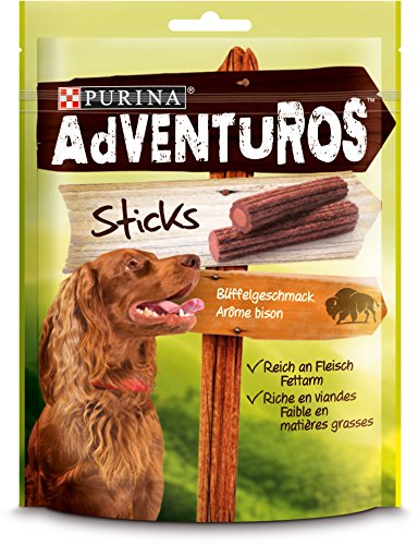 Adventuros Hundesnack Sticks, 6er Pack (6 x 120 g)