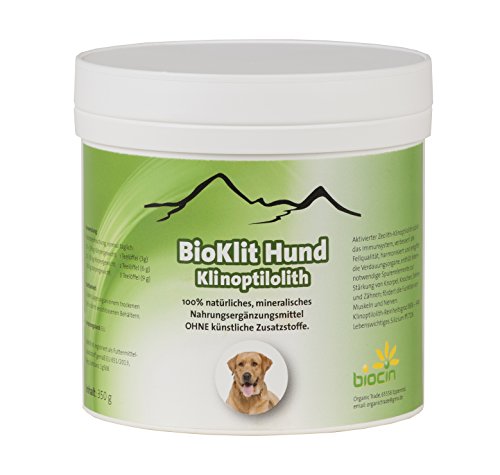 BioKlit Hund | Klinoptilolith-Zeolith 350g - Schönes Fell und Kraft