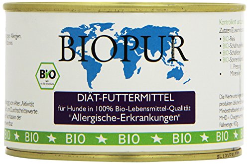 Biopur Bio Diätfutter Allergische Erkrankungen 400g, 6er Pack (6 x 400 g)