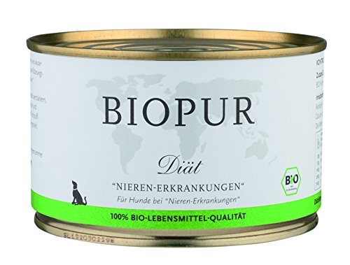 Biopur Bio Diätfutter Nieren-Erkrankungen 400g, 6er Pack (6 x 400 g)