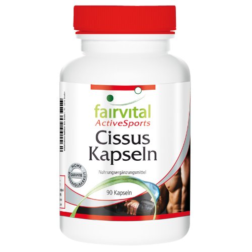 Cissus Kapseln Active Sport - 90 Kapseln, vegetarisch, Reinsubstanz