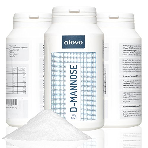 D-Mannose Pulver | naturbelassen & hochrein | 100g | 2 Monatspackung | Made in Germany