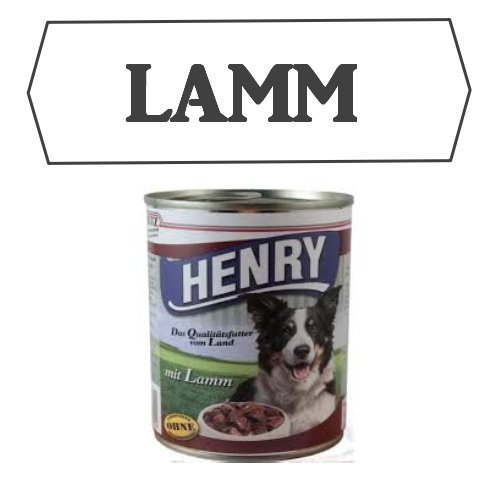 Dosenfutter "Lamm" (6x 800g) Dosennahrung / Barf aus der Dose / Barf für Hunde / Hundefutter / Katzenfutter / Dosenffutter / Dosenfleisch / Barf Paket