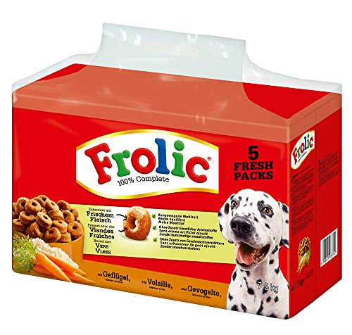 Frolic Complete Hundefutter Geflügel, Gemüse und Reis, 1 Packung (1 x 7,5 kg)