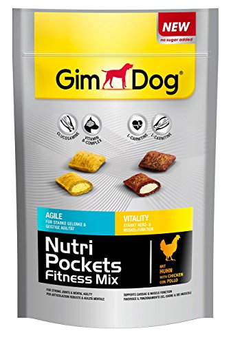 Gimdog Nutri Pockets Fitness Mix, 1er Pack (1 x 150 g)