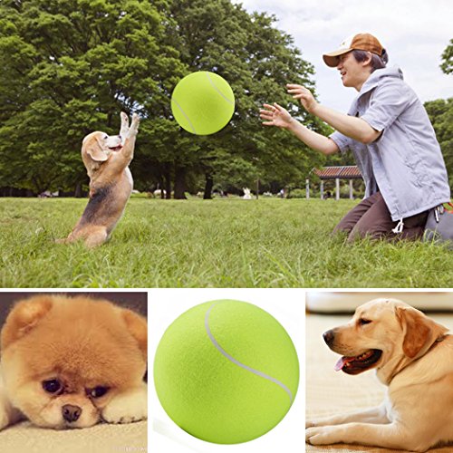 Groten Tennis Ball Kugel große riesige Hund Welpen Thrower Chucker Launcher Spielen Spielzeug C5 24CM