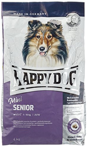 Happy Dog 60105 Hundefutter Mini Senior, 4 kg, L