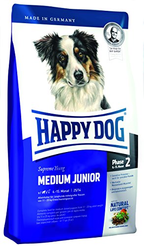 Happy Dog Hundefutter 3421 Medium Junior 25 10 kg