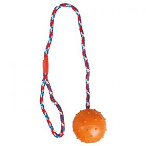 Hundespielzeug: SCHLEUDERBALL aus Gummi Ø 7 x 57cm #507425