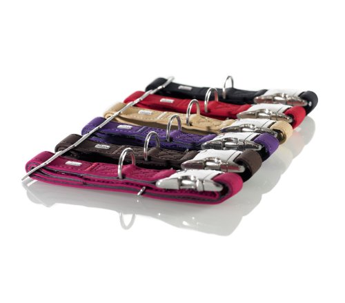 Hunter 60366 Halsung Softie Alu-Strong Kunstleder-Nubuk braun Hunter 60366 Halsung Softie Alu-Strong Kunstleder-Nubuk braun