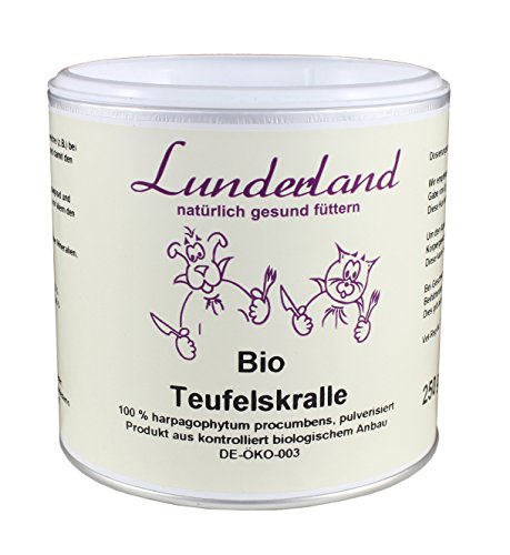 Lunderland - Bio Teufelskralle, 250 g, 1er Pack (1 x 250 g)