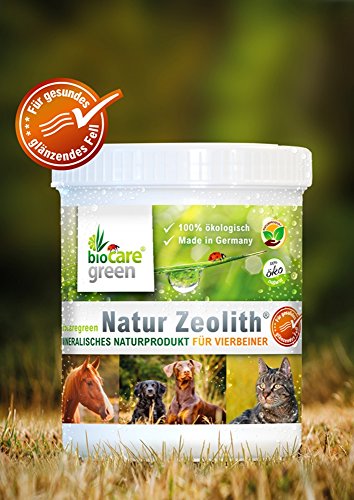 Natur-Zeolith®, Nahrungsergänzung 4-Beiner, 500gr-Dose