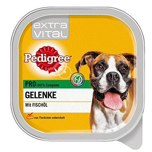 Pedigree Extra Vital Hundefutter Pro Gelenke, 10 Schalen (10 x 300 g)