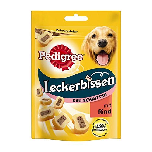 Pedigree Leckerbissen Kau-Schnitten Hundesnacks, 155g