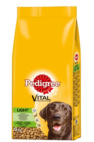 Pedigree Light Hundefutter Geflügel, 1 Beutel (1 x 13 kg)