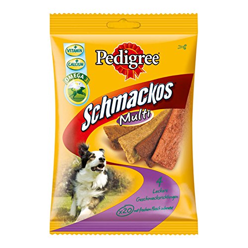 Pedigree Snack Schmackos 4 Sorten 20 Stück
