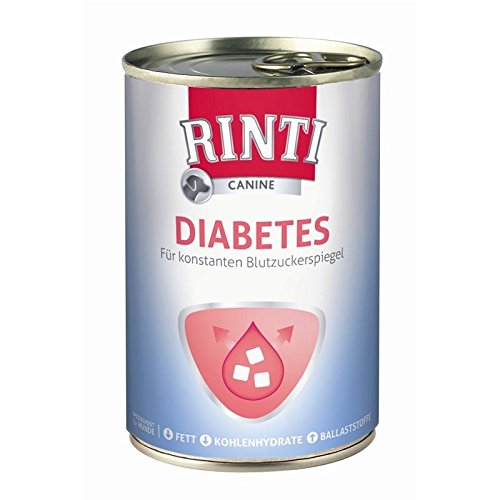 Rinti Canine Diabetes | 12x 400g Diätfutter für Hunde