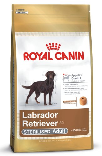 Royal Canin Hundefutter Labrador Retriever Sterilised, 12 kg, 1er Pack (1 x 12 kg)