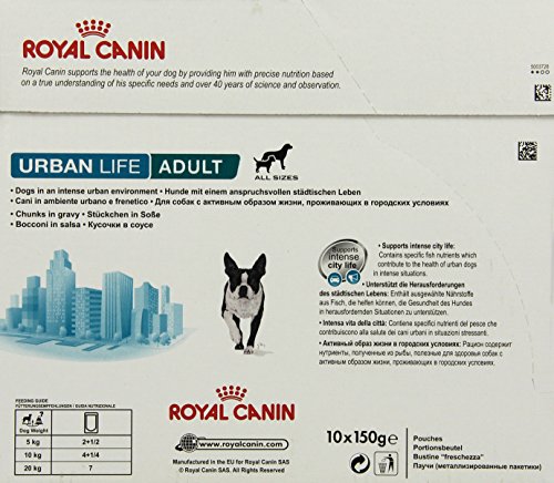 Royal Canin Hundefutter Urban Adult Dog 150 g, 10er Pack (10 x 150 g)