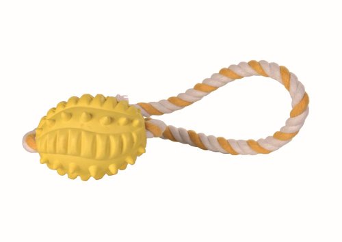 Trixie Rugby Ball am Seil, 8 x 32 cm, 4 Stück