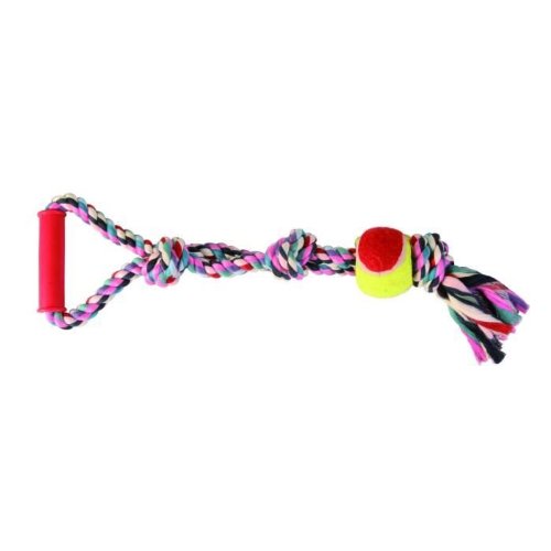 Trixie Tennisball am Seil, Greifer, ø 6 cm/50 cm