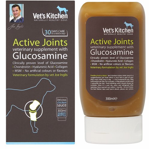 Vet's Kitchen Active Joints Tier-Nahrungsergänzungsmittel für gesunde Gelenke