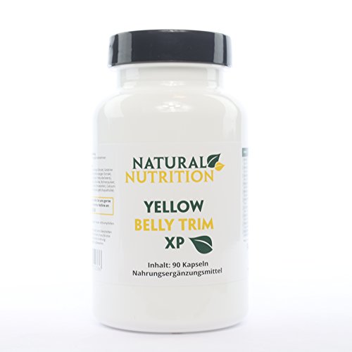 Yellow Belly Trim XP | 100% natürliche, hochdosierte Fettverbrenner Kapseln - regt den Fettstoffwechsel und den Fettabbau an |90 Kapseln Made in Germany