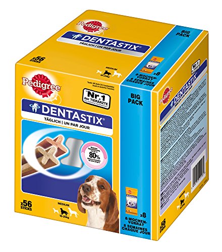 Pedigree Denta Stix / Zahnpflege-Smack für mittelgroße Hunde