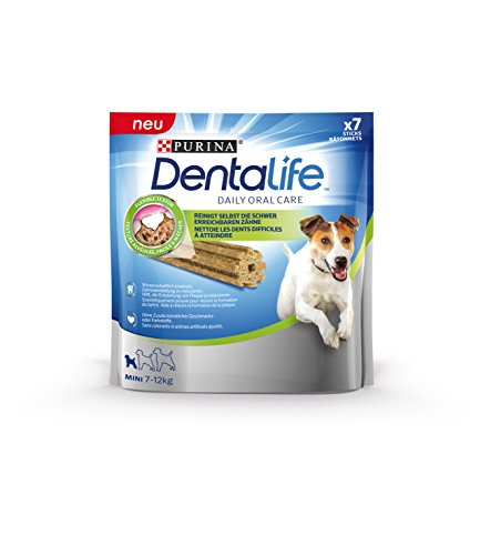 Purina DentaLife Mini Tägliche Zahnpflege-Snacks für kleine Hunde, 5er Pack (5 x 115 g)