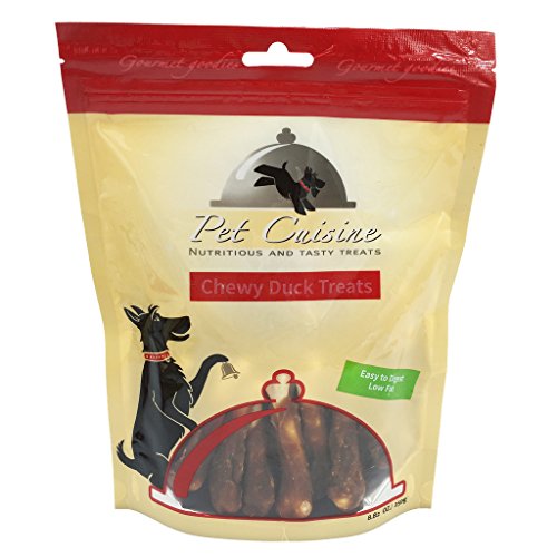 Pet Cuisine Hundeleckerli Hundesnacks Welpen Kausnacks, Entenkeulen Kauknochen, 250g