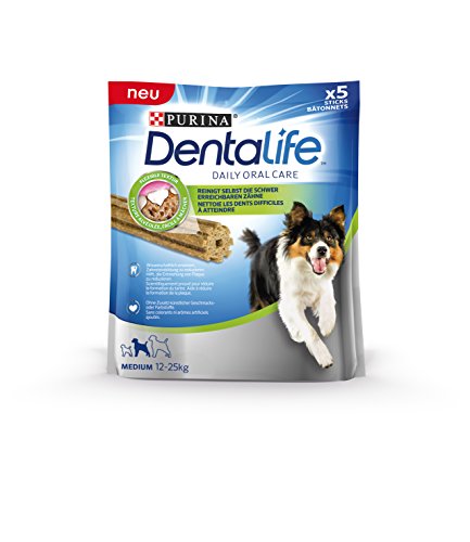 Purina DentaLife Medium Tägliche Zahnpflege-Snacks für mittelgroße Hunde