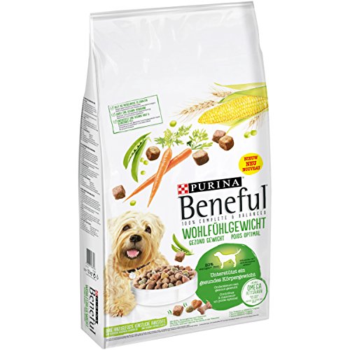 Purina Beneful Hundetrockenfutter Wohlfühlgewicht (mit Huhn, Gartengemüse und Vitaminen)