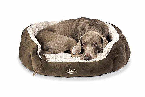 Nobby 71459 Komfort Bett für Hunde Oval "Kamega" 65 x 57 x 22 cm