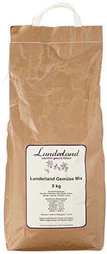 Lunderland - Gemüse Mix, getreidefrei, 5 kg, 1er Pack (1 x 5 kg)