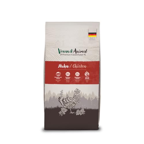 Venandi Animal – Premium Katzenfutter – Huhn, mit viel frischem Geflügel, Trockenfutter, getreidefrei 1er Pack (1 x 1,5kg) Venandi Animal – Premium Katzenfutter – Huhn, mit viel frischem Geflügel, Trockenfutter, getreidefrei 1er Pack (1 x 1,5kg)