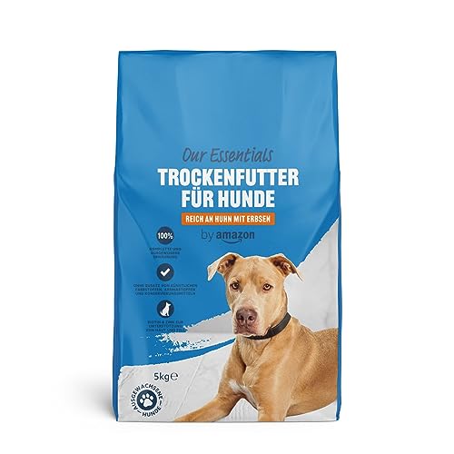 by Amazon Trockenfutter für Hunde, reich an Hühnchen mit Erbsen, 5kg by Amazon Trockenfutter für Hunde, reich an Hühnchen mit Erbsen, 5kg