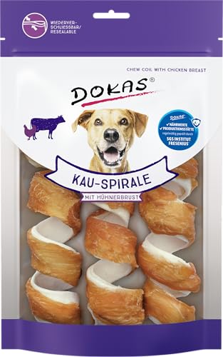 DOKAS Getreidefreier Premium Kausnack für Hunde – Ideal für zwischendurch 8 x 110 g DOKAS Getreidefreier Premium Kausnack für Hunde – Ideal für zwischendurch 8 x 110 g