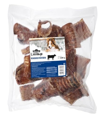 Dehner Lieblinge Hundesnack, Leckerli 100 % natürlich, Zahnpflege und Kausnack für ausgewachsene Hunde, Rinderstrossen, 500 g Dehner Lieblinge Hundesnack, Leckerli 100 % natürlich, Zahnpflege und Kausnack für ausgewachsene Hunde, Rinderstrossen, 500 g