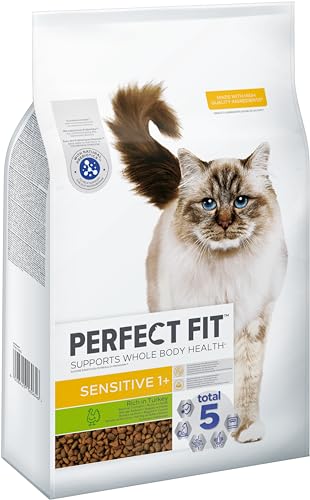 PERFECT FIT Adult Trockenfutter für erwachsene, sensitive Katzen ab 1 Jahr - Truthahn, 7 kg (1 Beutel) PERFECT FIT Adult Trockenfutter für erwachsene, sensitive Katzen ab 1 Jahr - Truthahn, 7 kg (1 Beutel)
