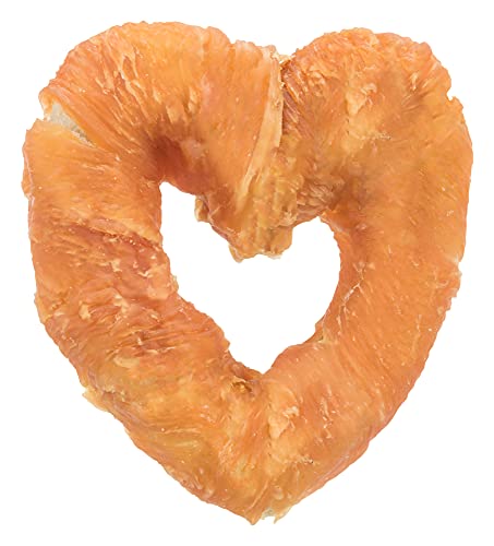 TRIXIE 31182 Denta Fun Chicken Heart, lose, 12 cm, 70 g TRIXIE 31182 Denta Fun Chicken Heart, lose, 12 cm, 70 g