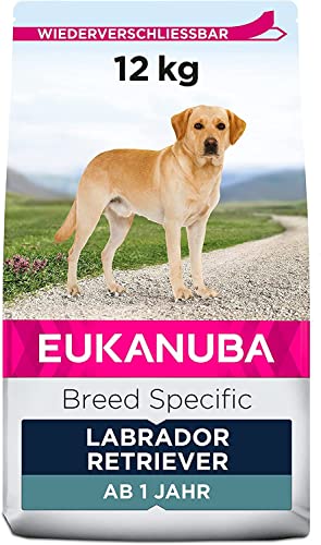 Eukanuba Breed Specific Labrador Retriever Trockenfutter - optimal auf die Rasse abgestimmtes Premium Hundefutter mit Huhn, 12 kg Eukanuba Breed Specific Labrador Retriever Trockenfutter - optimal auf die Rasse abgestimmtes Premium Hundefutter mit Huhn, 12 kg